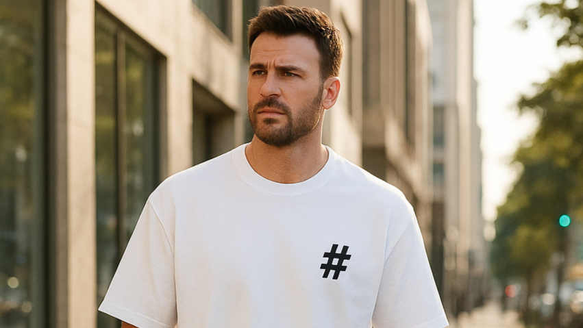 #ROBE Daylight Oversized T-Shirt (White)